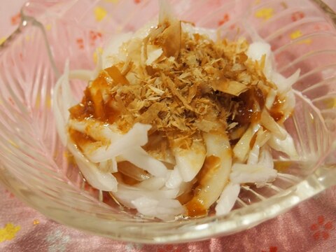 ☆簡単♪ 新玉ねぎの梅ドレサラダ☆